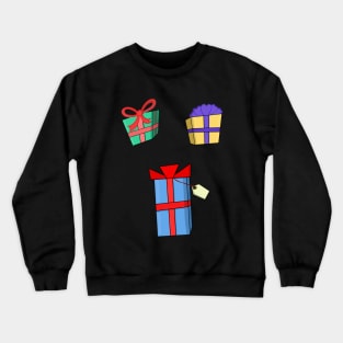 Colorful Gift Boxes Crewneck Sweatshirt